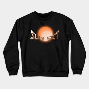 Sun set Crewneck Sweatshirt